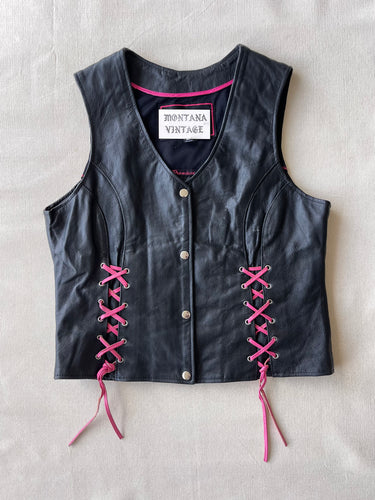LEATHER CORSET TOP (XL)