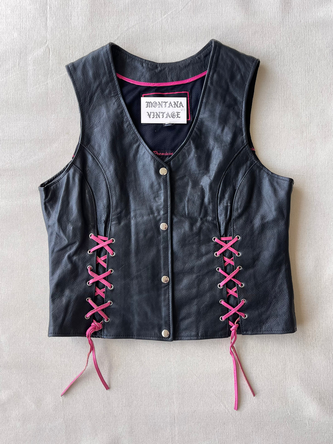 LEATHER CORSET TOP (XL)