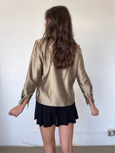 90S IRIDESCENT BLOUSE (S)