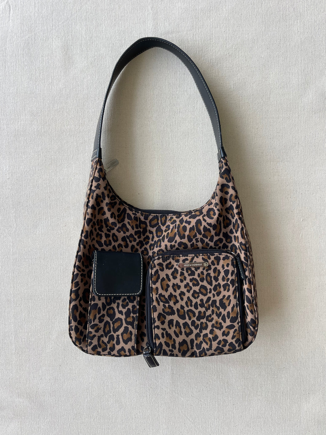 NYLON CHEETAH BAG