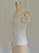 Load image into Gallery viewer, COTTON LACE BLOUSE (see description)