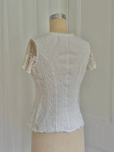 Load image into Gallery viewer, COTTON LACE BLOUSE (see description)