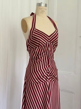 Load image into Gallery viewer, BETSEY JOHNSON STRIPE HALTER (M)