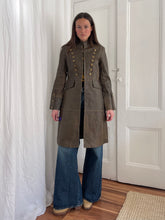 Load image into Gallery viewer, MARCHING BAND LEATHER TRENCH (10)