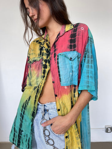 90S HENDRIX TIE DYE (MENS M)