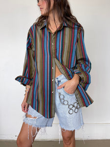 ESSENTIAL COTTON STRIPE (MENS M)