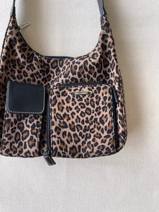 NYLON CHEETAH BAG