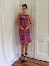Load image into Gallery viewer, 90S MESH SNAKE MIDI DRESS (S)