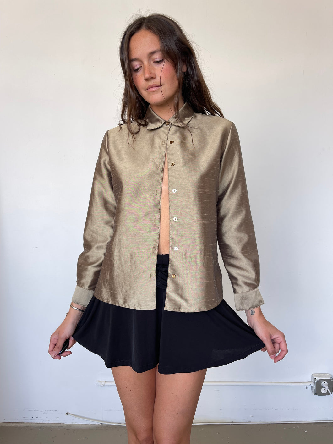 90S IRIDESCENT BLOUSE (S)
