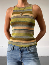 Load image into Gallery viewer, KNIT STRIPE TANK (M)