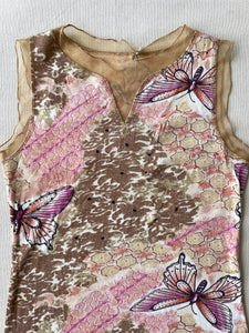 Y2K MESH BUTTERFLY TANK (M)
