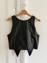Load image into Gallery viewer, DEADSTOCK LEATHER VEST (L)