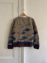 Load image into Gallery viewer, WOOL SPIRAL CLOUD KNIT (L)