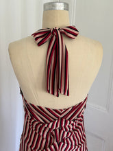 Load image into Gallery viewer, BETSEY JOHNSON STRIPE HALTER (M)