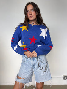 COTTON STAR SWEATER (M/L)
