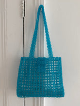 Load image into Gallery viewer, BLUE BEADED BAG