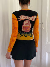 Load image into Gallery viewer, CUSTO FLAME LOVE POTION TEE (S/M)