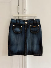 Load image into Gallery viewer, Y2K DENIM MIDI (pinned on model)