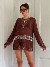 Load image into Gallery viewer, SEQUIN BEACH COVERUP (L)