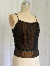 Load image into Gallery viewer, 90S LACE OVERLAY TANK (XS)
