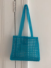 Load image into Gallery viewer, BLUE BEADED BAG