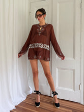 Load image into Gallery viewer, SEQUIN BEACH COVERUP (L)