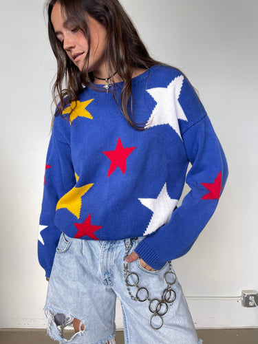 COTTON STAR SWEATER (M/L)