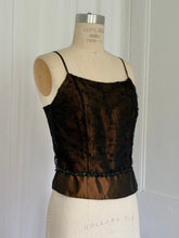 Load image into Gallery viewer, 90S LACE OVERLAY TANK (XS)