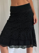 Load image into Gallery viewer, CROCHET MIDI SKIRT (M)