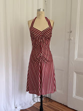 Load image into Gallery viewer, BETSEY JOHNSON STRIPE HALTER (M)