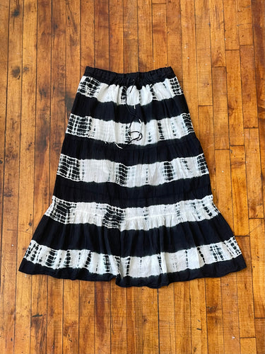 COTTON SHIBORI SKIRT (27”-37”W)